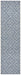 Tildonk Blue Diamond Triangle Indoor/Outdoor Contemporary Rug, Rugs, Ozark Home 