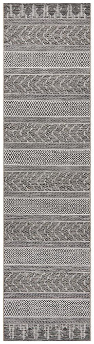 Tildonk Grey Multiple Pattern Indoor/Outdoor Contemporary Rug, Rugs, Ozark Home 