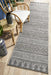 Tildonk Grey Multiple Pattern Indoor/Outdoor Contemporary Runner Rug, Rugs, Ozark Home 