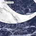 Ampersand in Navy Marble - Art Print - Ozark Home