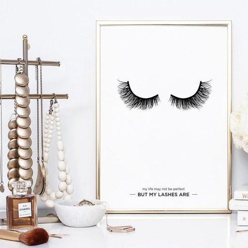 Perfect Eyelashes - Art Print - Ozark Home