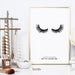 Perfect Eyelashes - Art Print - Ozark Home