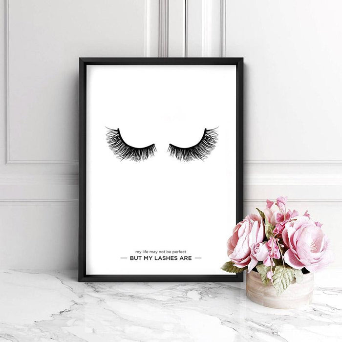 Perfect Eyelashes - Art Print - Ozark Home