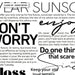 Everybody's Free (to Wear Sunscreen) Lyrics - Art Print, Wall Art, Ozark Home 