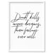 Doubt Kills More Dreams, than Failure Ever Will V2 - Art Print, Wall Art, Ozark Home 