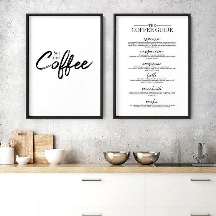 But First, Coffee - Art Print - Ozark Home