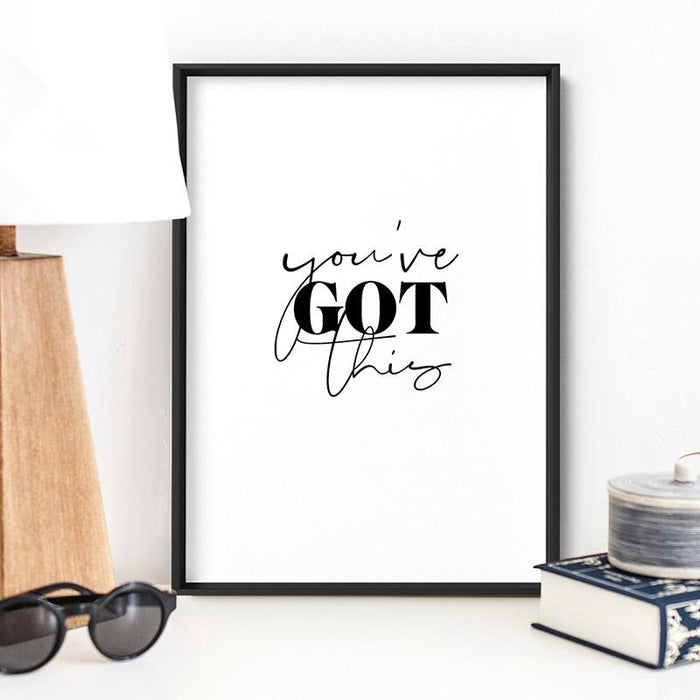 You've Got This - Art Print - Ozark Home