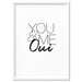 You & Me Oui - Art Print - Ozark Home