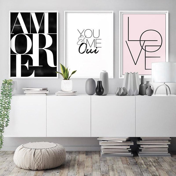 You & Me Oui - Art Print - Ozark Home