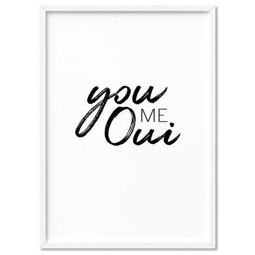 You Me Oui - Art Print - Ozark Home