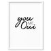 You Me Oui - Art Print - Ozark Home