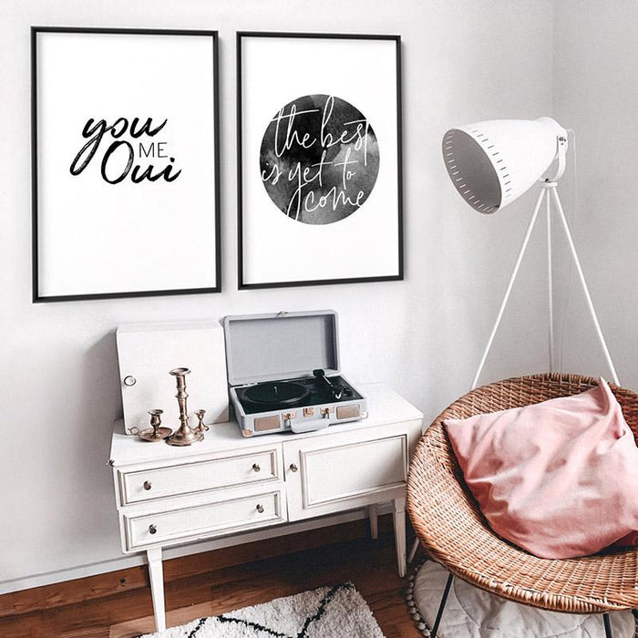 You Me Oui - Art Print - Ozark Home