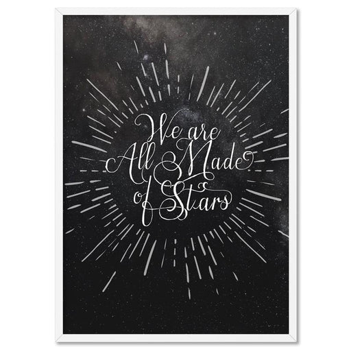 We are all Made of Stars - Art Print, Wall Art, Ozark Home 