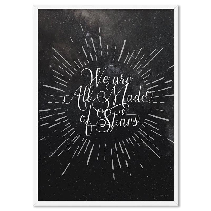 We are all Made of Stars - Art Print, Wall Art, Ozark Home 