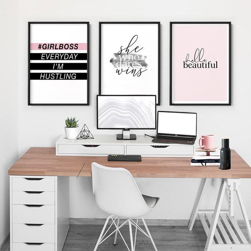 She Who Dares Wins - Art Print - Ozark Home