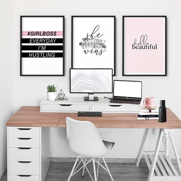 She Who Dares Wins - Art Print - Ozark Home