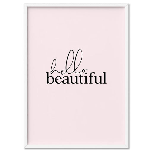 Hello Beautiful - Art Print - Ozark Home