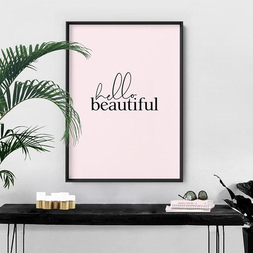 Hello Beautiful - Art Print - Ozark Home