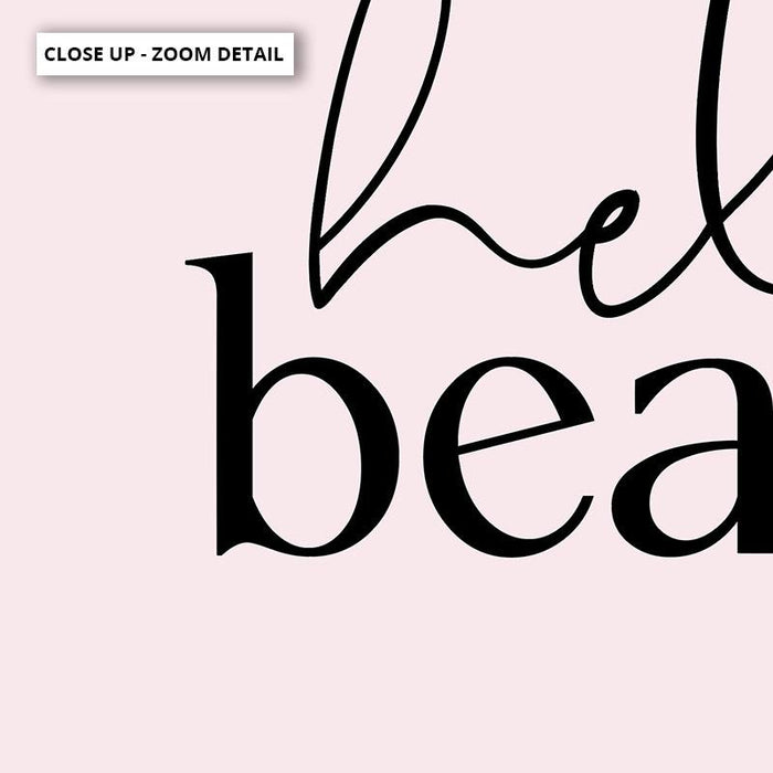Hello Beautiful - Art Print - Ozark Home