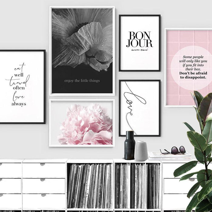 Don't be Afraid to Disappoint Quote - Art Print - Ozark Home
