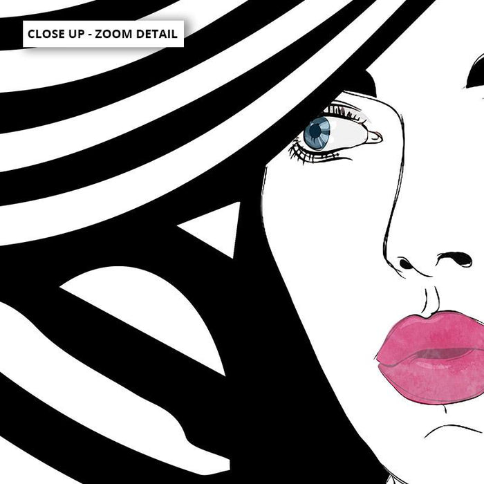 MODE French Fashion Magazine Cover - Art Print - Ozark Home