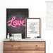 Love Neon - Art Print - Ozark Home