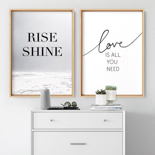 Love is all you need - Art Print - Ozark Home