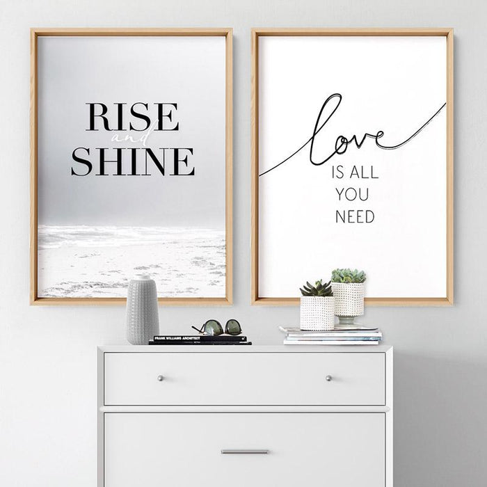 Love is all you need - Art Print - Ozark Home