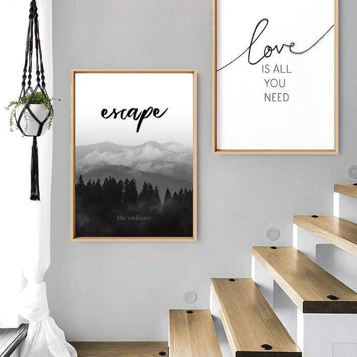 Love is all you need - Art Print - Ozark Home