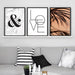 LOVE | Simple Black on White - Art Print - Ozark Home