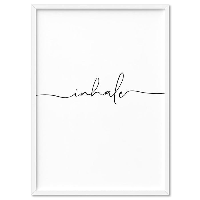 Inhale - Art Print - Ozark Home