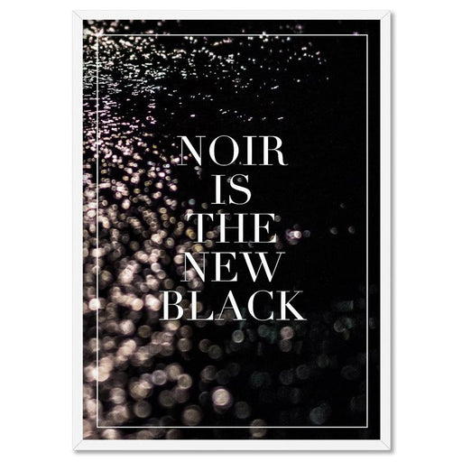 Noir is the new Black - Art Print - Ozark Home