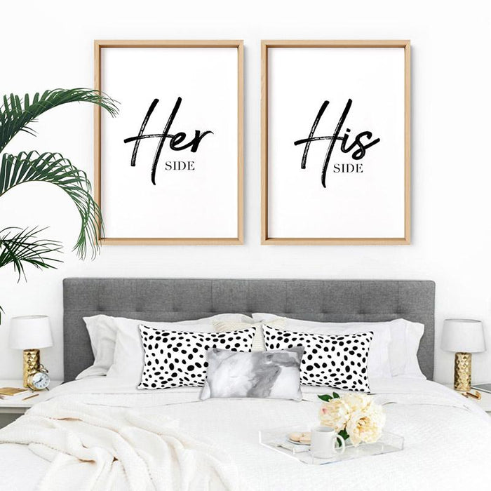 His Side - Art Print - Ozark Home