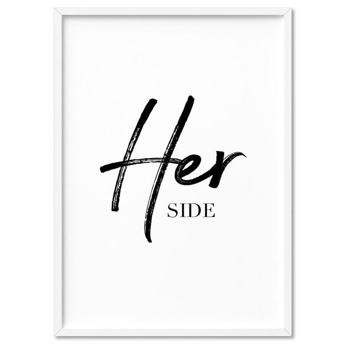 His Side - Art Print - Ozark Home