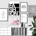 FASHION on black - Art Print - Ozark Home
