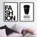 FASHION on white - Art Print - Ozark Home