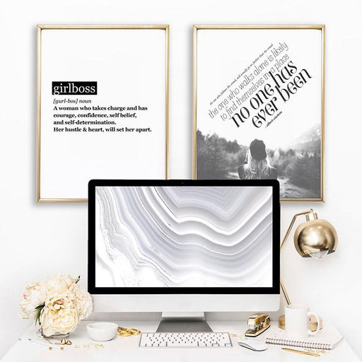 Girlboss Definition - Art Print - Ozark Home