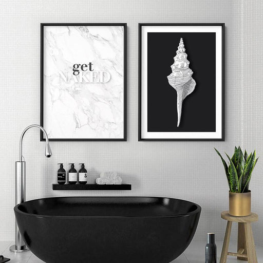 Get Naked - Art Print - Ozark Home