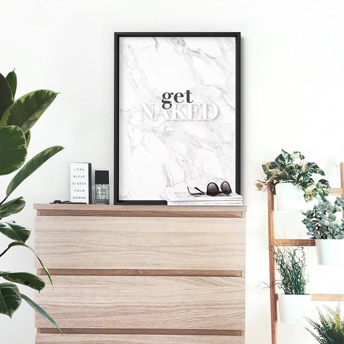 Get Naked - Art Print - Ozark Home