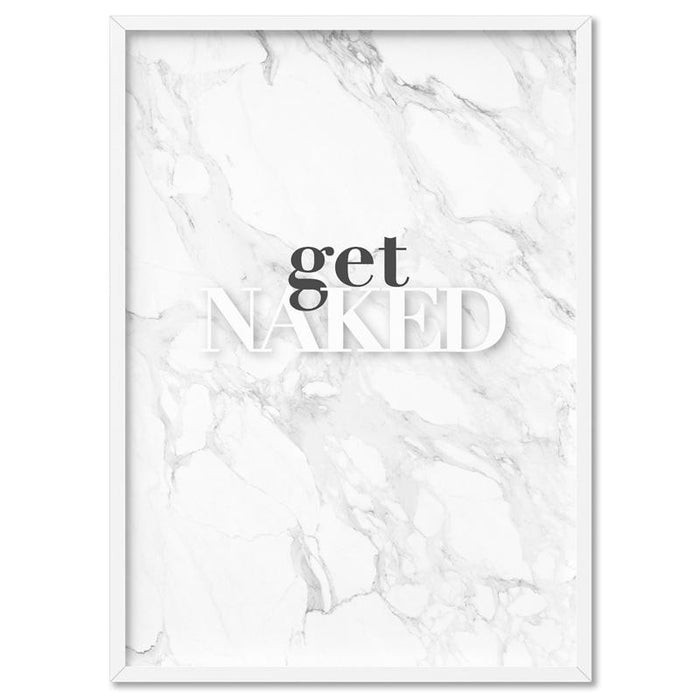 Get Naked - Art Print - Ozark Home