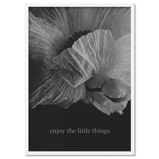 Enjoy the Little things - Art Print - Ozark Home