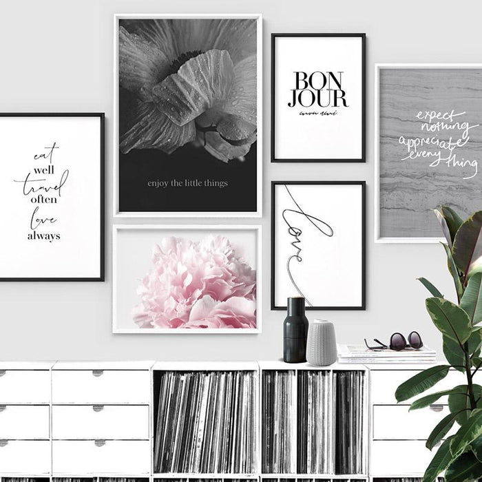 Enjoy the Little things - Art Print - Ozark Home