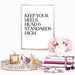 Keep your heels, head & standards high - Art Print - Ozark Home
