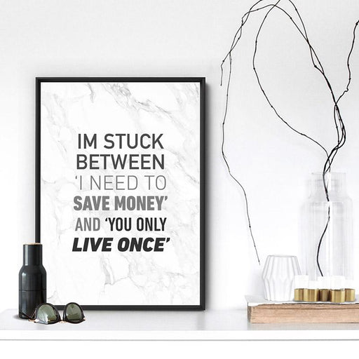 I'm Stuck Between - Art Print - Ozark Home