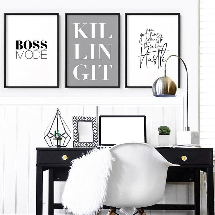 Good things come to those who hustle - Art Print - Ozark Home