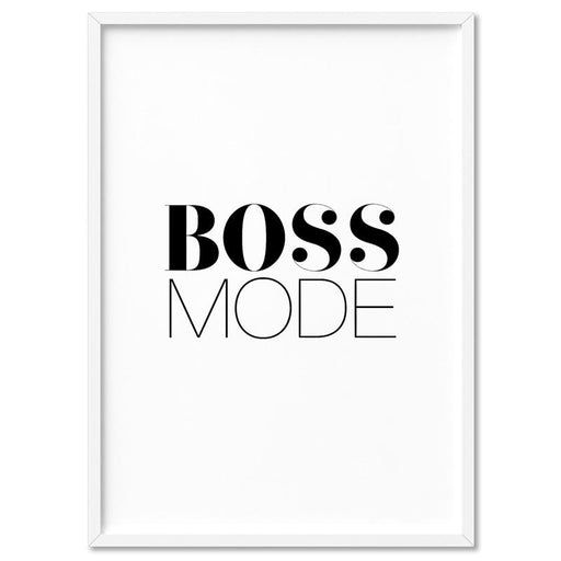 Boss Mode - Art Print - Ozark Home