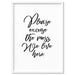 Please excuse the mess, We live here - Art Print - Ozark Home