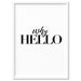 Why Hello - Art Print - Ozark Home
