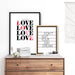 All you need is Love - Art Print - Ozark Home
