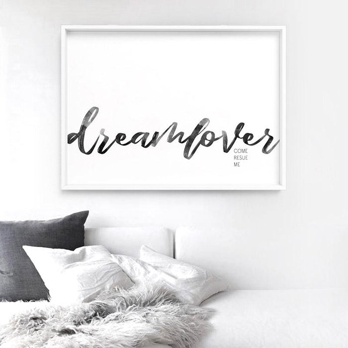 Dreamlover come rescue me - Art Print - Ozark Home